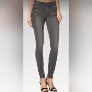 PAIGE High Rise Edgemont Ultra Skinny Jeans